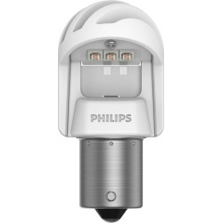 Żarówka LED P21W 12V/24V 21W BA15s czerwona Philips Żarówki LED Philips P21W BA15s (BRAK NORMY ECE)