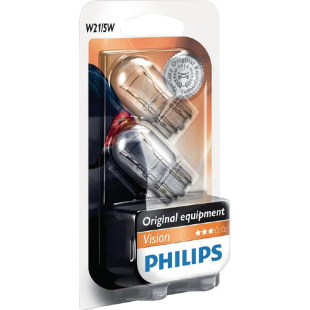 Żarówka 12V W21 5W Żarówka W3x16q Philips 8727900697391