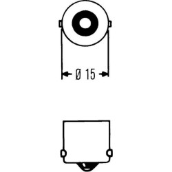 Żarówka R10W 24V Żarówki BA15s Philips 8711500404527