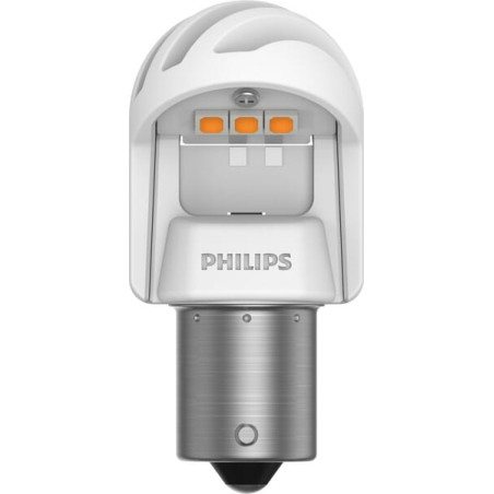 Żarówka samochodowa LED PY21W 12V/24V BAU15s biała Philips Żarówki LED Philips PY21 BAU15s (BRAK NORMY ECE)