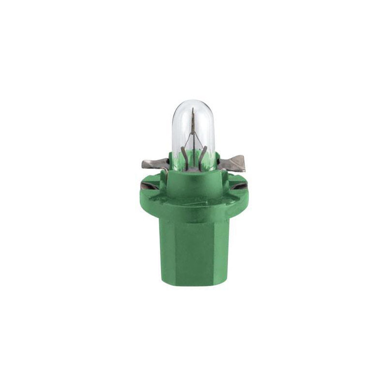 Żarówka BA8,5d 12V 2,0W zielony Philips