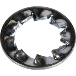 Podkładka wachlarzowa wew. M6x11x0.7 mm, stal ocynk DIN6798 Kramp 8716106826315