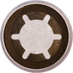 Pierścień zabezpieczający z łbem soczewkowym 6x1.5 mm Starlock A2