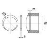 Pierścień segera wewnętrzny 14x1,0 mm Kramp 8719607167703