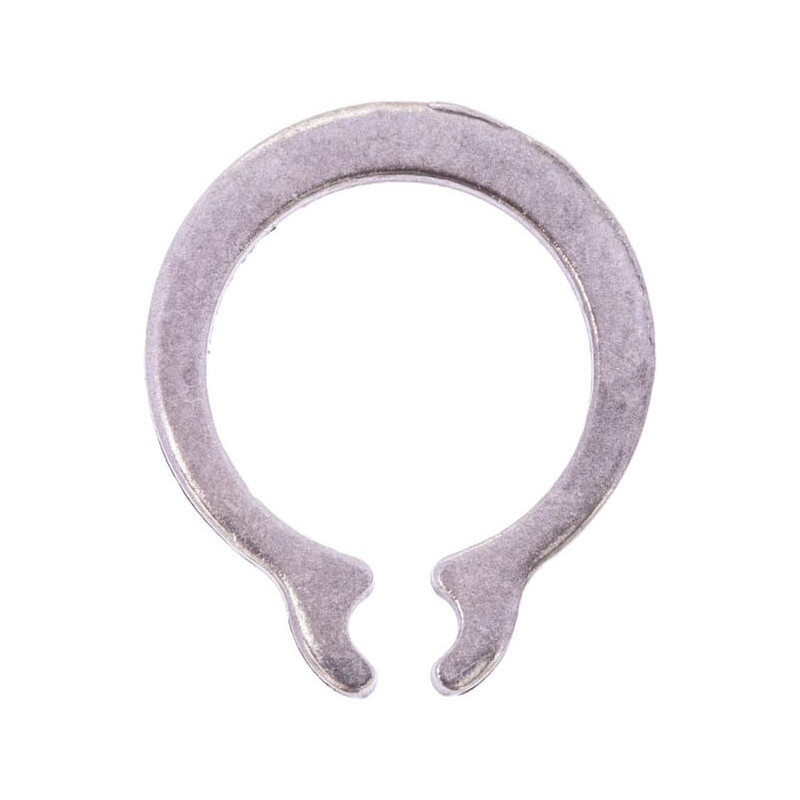 Pierścień zabezpieczający zewnętrzny RVS , 9 mm