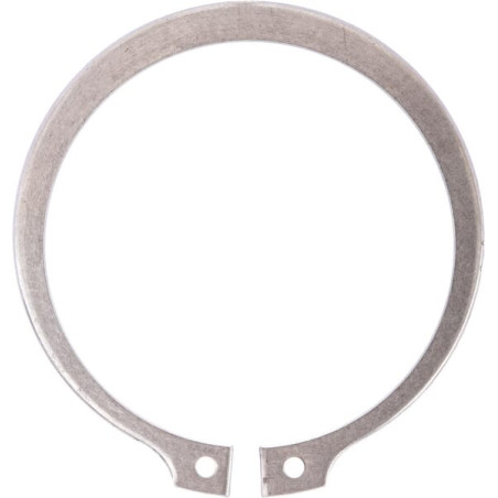 Pierścień zabezpieczający zewnętrzny RVS , 60 mm
