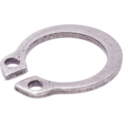 Pierścień zabezpieczający zewnętrzny RVS , 10 mm