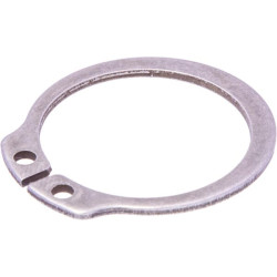 Pierścień zabezpieczający zewnętrzny RVS , 24 mm