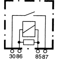 Przekaźnik, 20 A, 12 V , Hella
