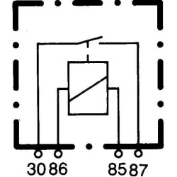 Przekaźnik, prądu roboczego, 12 V, Hella
