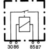 Przekaźnik, prądu roboczego, 12 V, Hella