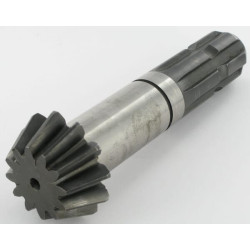 Comer 0.304.5001.00 wałek zakończony zębnikiem Z-12 M4.35, 1i3/8" Z-6 -T304A,