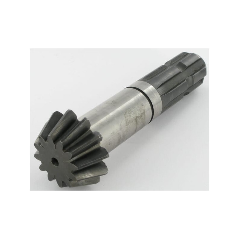 Comer 0.304.5001.00 wałek zakończony zębnikiem Z-12 M4.35, 1i3/8" Z-6 -T304A,