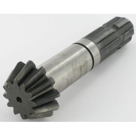 Comer 0.304.5001.00 wałek zakończony zębnikiem Z-12 M4.35, 1i3/8" Z-6 -T304A,