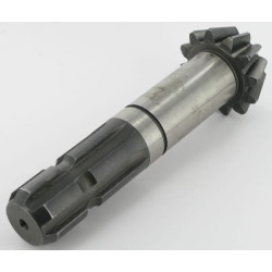 Comer 0.304.5001.00 wałek zakończony zębnikiem Z-12 M4.35, 1i3/8" Z-6 -T304A,