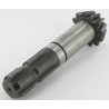 Comer 0.304.5001.00 wałek zakończony zębnikiem Z-12 M4.35, 1i3/8" Z-6 -T304A,