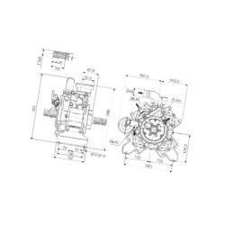 Pompa APS 96 Comet, membranowa 60930012