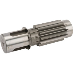 Comer 0.744.5004.00 wałek zakończony zębnikiem Z-12 M2 L-135mm-A-744A, 75