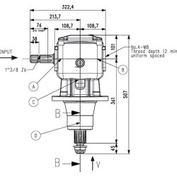 Comer 9.227.804 - przekładnia LF-227J