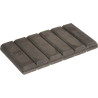 Zabezpieczenie łyżki przed ścieraniem Chocky 240x130x23 mm nacinane