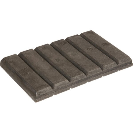 Zabezpieczenie łyżki przed ścieraniem Chocky 240x150x23 mm nacinane