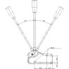 Ładowacz czołowy - Dźwignia pojedyncza Indemar 8716106957798