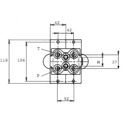 Ładowacz czołowy - Joystick serwo SV20-1-B01-G001A Walvoil D210-SV201B01G