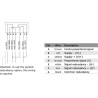 Ładowacz czołowy - Dźwignia pompy elektrycznej Walvoil 5193-MDN142