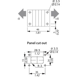 Ładowacz czołowy - Dźwignia pompy elektrycznej Walvoil 5193-MDN142