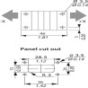 Ładowacz czołowy - Dźwignia pompy elektrycznej Walvoil 5193-MDN142