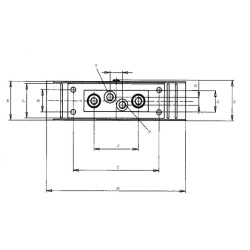 Ładowacz czołowy - Pedał układu wspomagania Walvoil 5193-SV50B
