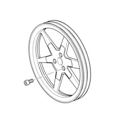 Koło pasowe rowkowe 280 mm AR1504 Annovi Reverberi