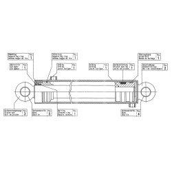 Ładowacz czołowy Stoll - Siłownik hydrauliczny Stoll