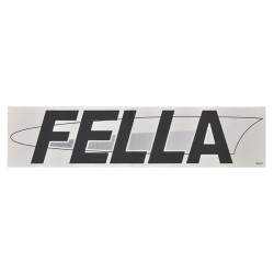 Kosiarka Fella - Naklejka FELLA 110x470 lewa strona