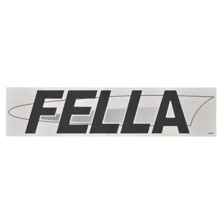 Kosiarka Fella - Naklejka FELLA 110x470 lewa strona