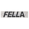 Kosiarka Fella - Naklejka FELLA 110x470 lewa strona