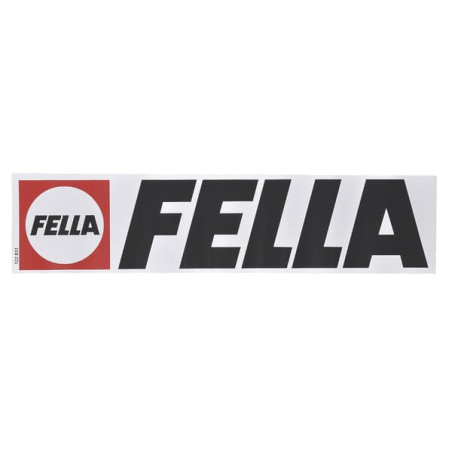 Kosiarka Fella - Naklejka FELLA
