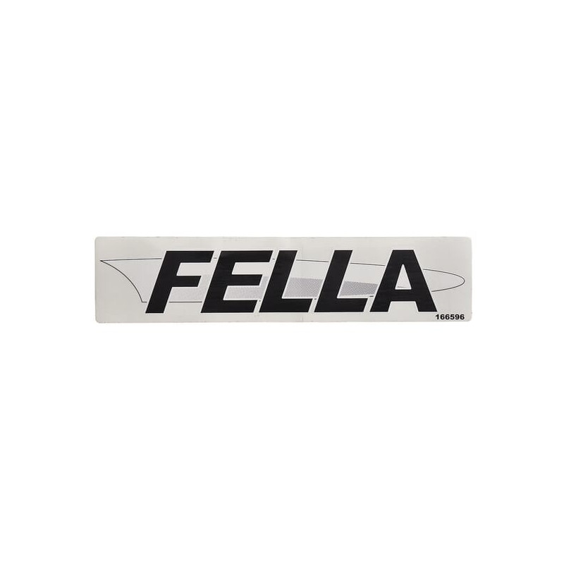 Kosiarka Fella - Naklejka FELLA 50X215 prawa strona