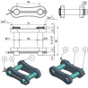 Łącznik łańcucha 12x80 9,0 t