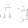 Rozrzutnik obornika - Ogniwo łańcucha T 59,0mm Kohlswa Kohlswa Kedjan 8719607065078