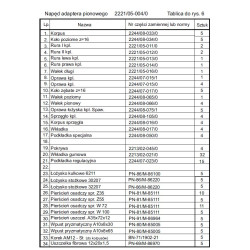 Koło zębate Z16 2244080340 Unia