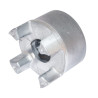 Piasta 28 B, prowadnik aluminiowy z otworem