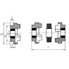 Piasta GG HRC 70, TL 1008 H