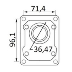 Sprzęgło elektromagnetyczne 24 V, rozm. 1 + 2