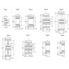 Koło pasowe HA/SPA 80,50mm potrójne Taper Lock 1108 Kramp 4014486244977