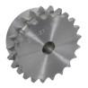 Koło łańcuchowe 24 zębów 06B (3/8"x7/32") podwójne Kramp