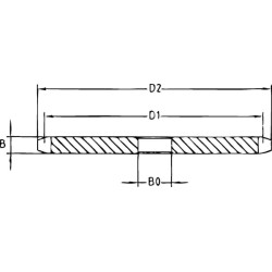 Koło łańcuchowe 75 zębów 08B-1(1/2"x5/16") Kramp 8719607067867