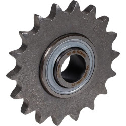 Koło napinacza łańcucha 08B-1/2"x5/16", Z18, otwór 16,2 INA/FAG 4012802790016