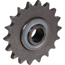 Koło napinacza łańcucha 08B-1/2"x5/16", Z18, otwór 16,2 INA/FAG 4012802790016