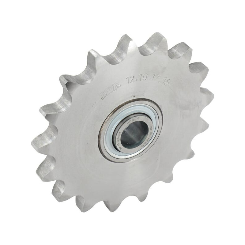 Koło napinacza łańcucha 12B-3/4"x7/16", Z17, otwór 16,2 INA/FAG 4012802789805